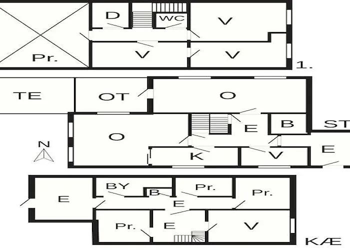 度假居 10 Person In Bygstad-by Traum *